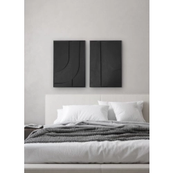 OBRAZ 3D RELIEF NO1 BLACK